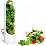 ⁦حافظة اعشاب من البلاستيك لتخزين وحفظ البقدونس والكزبرة والنعناع⁩ - الصورة ⁦2⁩