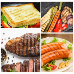 SF-6074 شواية جريل كهربائية سونيفر مقسمة 5 خانات - 1500 وات - الصورة 2