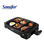 SF-6074 شواية جريل كهربائية سونيفر مقسمة 5 خانات - 1500 وات