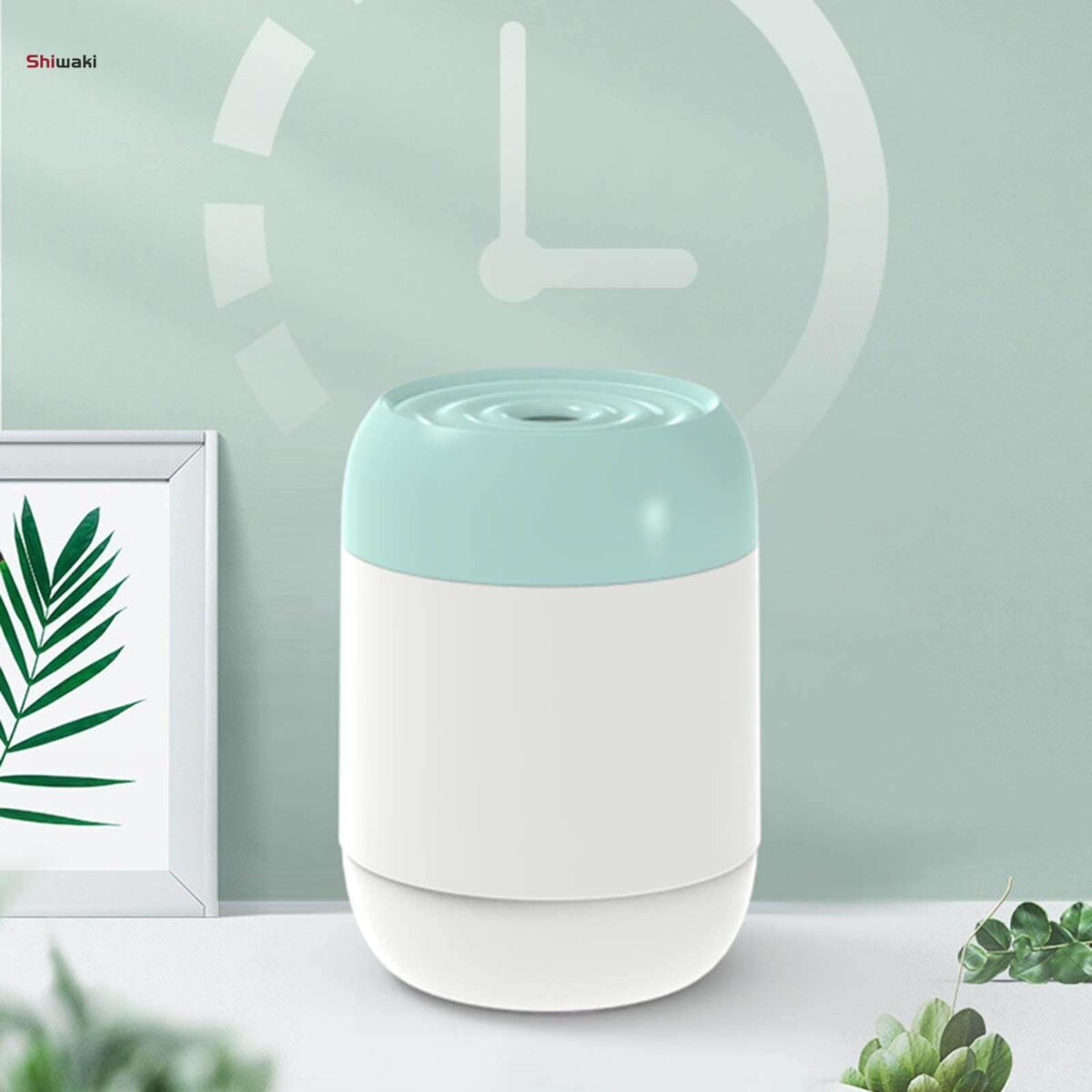 ⁦فواحة ومرطب لتعطير الجو مع اضاءة  ليلية تعمل بالشحن⁩ - الصورة ⁦2⁩