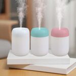 ⁦فواحة ومرطب لتعطير الجو مع اضاءة  ليلية تعمل بالشحن⁩ - الصورة ⁦3⁩