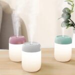 ⁦فواحة ومرطب لتعطير الجو مع اضاءة  ليلية تعمل بالشحن⁩ - الصورة ⁦6⁩