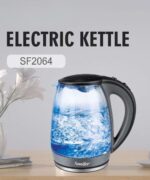 ⁦SF-2078 كاتيل مياه كهربائي سونيفر 1.7 لتر بأضاءة ليد 2000 واط⁩ - الصورة ⁦7⁩