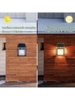 ⁦كشاف سينسور ميني يعمل بالطاقة الشمسية ب 3 مستويات للاضاءة⁩ - الصورة ⁦4⁩