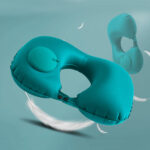 ⁦مخده رقبه قابله للنفخ بسهوله مناسبة للسفر والخروجات⁩ - الصورة ⁦8⁩