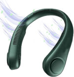 ⁦مروحة رقبة محمولة للتبريد مع 3 سرعات مختلفة قابلة لاعادة الشحن⁩ - الصورة ⁦4⁩