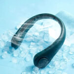 ⁦مروحة رقبة محمولة للتبريد مع 3 سرعات مختلفة قابلة لاعادة الشحن⁩ - الصورة ⁦8⁩