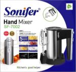 ⁦SF-7002 مضرب كهربائي 5 سرعات مختلفة من سونيفر - 300 واط⁩ - الصورة ⁦2⁩