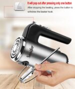 ⁦SF-7002 مضرب كهربائي 5 سرعات مختلفة من سونيفر - 300 واط⁩ - الصورة ⁦7⁩