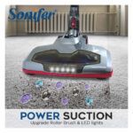 ⁦SF-2225 مكنسة كهربائية لاسلكية 2*1 من سونيفر - بقوة 100 واط⁩ - الصورة ⁦8⁩