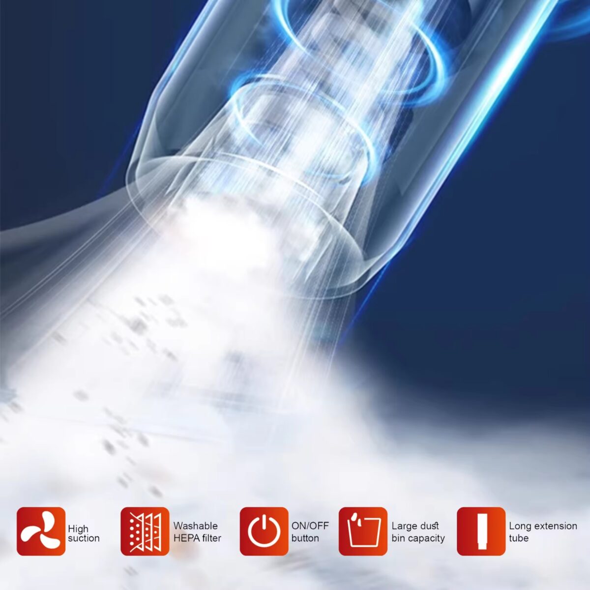 ⁦SF-2238 مكنسة كهربائية محمولة بقوة 400 واط من سونيفر⁩ - الصورة ⁦5⁩