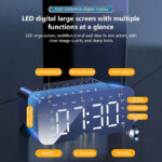 ⁦منبة وراديو بشاشة ليد ديجيتال مع خاصية عرض درجة الحرارة بوصلة يو اس بي⁩ - الصورة ⁦6⁩