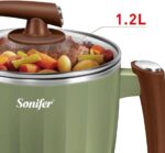 ⁦SF-1503 حلة طهي كهربائية 1.2 لتر ستاليس من سونيفر⁩ - الصورة ⁦5⁩