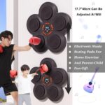 ⁦جهاز لعبة ملاكمة كهربائية مع موسيقي يثبت علي الحائط4⁩ - الصورة ⁦9⁩