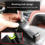 ⁦حامل موبايل وهوك يثبت علي ظهر كرسي السيارة لمشاهدة الأفلام والمسلسلات⁩ - الصورة ⁦5⁩