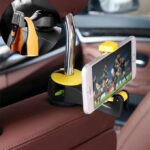 ⁦حامل موبايل وهوك يثبت علي ظهر كرسي السيارة لمشاهدة الأفلام والمسلسلات⁩ - الصورة ⁦11⁩