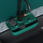 ⁦حامل وصفاية سيليكون لليفة والصابون مناسب للمطبخ والحمام⁩ - الصورة ⁦4⁩