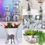 ⁦شريط زجاجي ذاتي اللصق بطول 1 متر*4سم لتزيين الحوائط والمرايات باللون الفضي.⁩ - الصورة ⁦8⁩