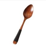 ⁦طقم معالق تقديم خشبية كبيرة 6 قطع⁩ - الصورة ⁦6⁩