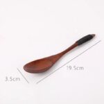 ⁦طقم معالق تقديم خشبية كبيرة 6 قطع⁩ - الصورة ⁦9⁩