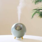 فواحة مضيئة علي شكل قطة بخزان 220 ملي لتعطير المنزل - الصورة 10