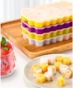 ⁦قالب ثلج سليكون خلية نحل لعمل المشروبات المنعشة مغ غطاء⁩ - الصورة ⁦3⁩