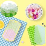 ⁦قالب ثلج سليكون خلية نحل لعمل المشروبات المنعشة مغ غطاء⁩ - الصورة ⁦2⁩