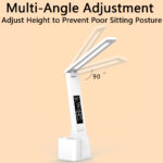 ⁦كشاف مكتب تاتش ب 3 اضاءات مختلفة مزود بشاشة رقمية مع مقلمة⁩ - الصورة ⁦4⁩