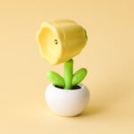 ⁦كشاف ووناسة ميني شكل وردة برأس متحركة للمكتب يعمل بالبطارية⁩ - الصورة ⁦4⁩