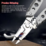 ⁦كماشة 7 *1 لقطع وربط الاسلاك وفك المسامير مقاس 7 بوصة⁩ - الصورة ⁦4⁩