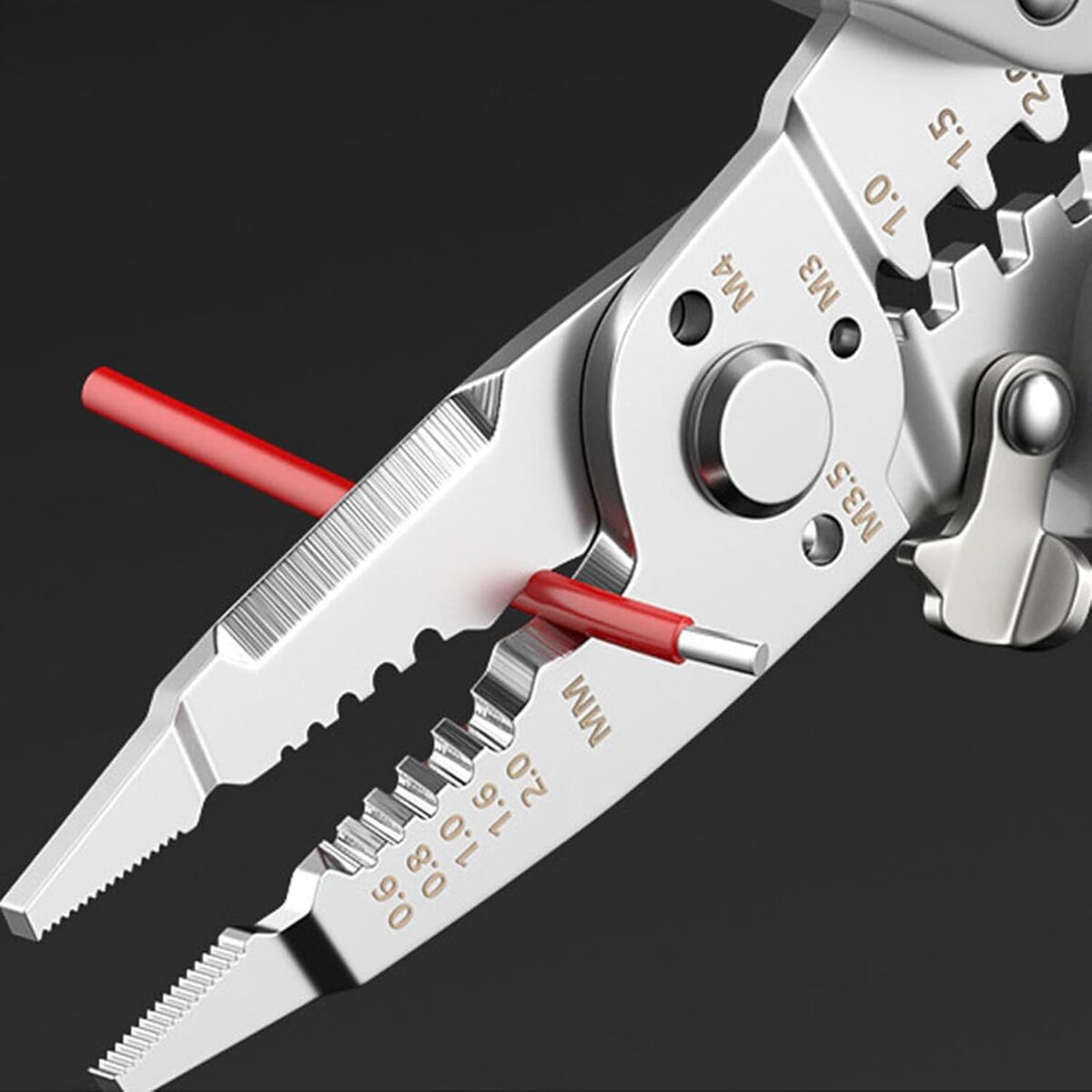 ⁦كماشة 7 *1 لقطع وربط الاسلاك وفك المسامير مقاس 7 بوصة⁩ - الصورة ⁦7⁩