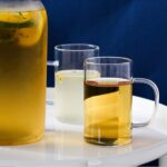 ⁦كوباية زجاج بيد للشاي والقهوة واللاتيه 200 مللي⁩ - الصورة ⁦5⁩