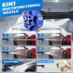 ⁦مضخة محمولة لغسيل السيارات تعمل بالضغط بقوة 6680⁩ - الصورة ⁦4⁩