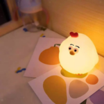 ⁦وناسة تاتش شكل كتكوت مع اضاءة ورم من السيليكون⁩ - الصورة ⁦7⁩