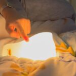 ⁦وناسة ميني شكل بطة بالوان اضاءة مختلفة من السيليكون⁩ - الصورة ⁦2⁩