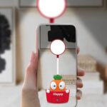 ⁦وناسة مكتب علي شكل جزرة بثلاث درجات اضاءة قابل لإعادة الشحن بيو اس بي⁩ - الصورة ⁦3⁩