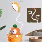 ⁦وناسة مكتب علي شكل جزرة بثلاث درجات اضاءة قابل لإعادة الشحن بيو اس بي⁩ - الصورة ⁦11⁩