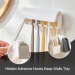 الهوك الشفاف بديل المسامير القوي لتعليق اللوح واي شيء بدون تخريم الحائط او الأبواب طقم قطعتين - الصورة 6