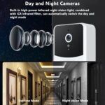 ⁦جرس باب بكاميرا سحرية للمراقبة عن بعد يعمل بالواي فاي لامان المنزل⁩ - الصورة ⁦7⁩