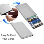 ⁦حافظة كروت وبطاقات ائتمان معدن اوتوماتيكية⁩ - الصورة ⁦3⁩