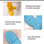 ⁦حامل سيليكون للاقلام و الموبيل و لفرش الأسنان على شكل حذاء المطر⁩ - الصورة ⁦8⁩