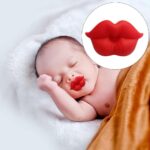 سكاتة ( تيتينا ) اطفال شكل شفايف من السيليكون الامن علي الاطفال
