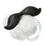 ⁦سكاتة ( تيتينا ) اطفال شكل شنب من السيليكون الامن علي الاطفال⁩ - الصورة ⁦3⁩