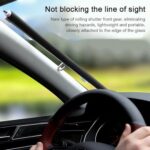 ⁦شماسة فامية للزجاج الأمامي للسيارة لحجب حرارة الشمس والحفاظ علي التابلوه من التشققات قابلة للسحب⁩ - الصورة ⁦3⁩