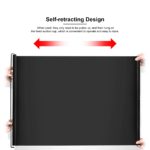 ⁦شماسة فامية للزجاج الأمامي للسيارة لحجب حرارة الشمس والحفاظ علي التابلوه من التشققات⁩ - الصورة ⁦4⁩