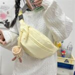 ⁦شنطة وسط كاجوال ب2 جيب  للخروجات والجيم والسفر⁩ - الصورة ⁦3⁩