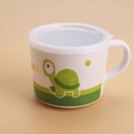 ⁦طقم طعام للاطفال 5 قطع شكل سلحفاه كيوت⁩ - الصورة ⁦5⁩