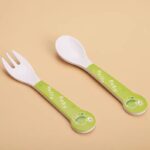 ⁦طقم طعام للاطفال 5 قطع شكل سلحفاه كيوت⁩ - الصورة ⁦6⁩