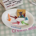 ⁦طقم مغناطيس ثلاجة شكل أسهم  6 قطع بالوان مختلفة⁩ - الصورة ⁦3⁩