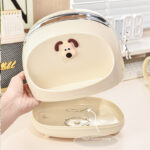 ⁦علبة مناديل بحامل للميك اب والاكسسورات مناسبة لغرف النوم والاطفال والليفنج⁩ - الصورة ⁦6⁩